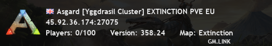 Asgard [Yggdrasil Cluster] EXTINCTION PVE EU