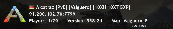 Alcatraz [PvE] [Valguero] [10XH 10XT 5XP]
