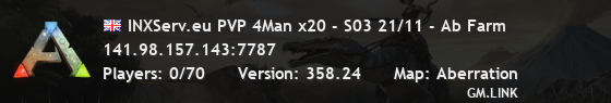 INXServ.eu PVP 4Man x20 - S03 21/11 - Ab Farm