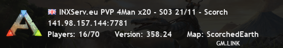 INXServ.eu PVP 4Man x20 - S03 21/11 - Scorch