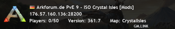 Arkforum.de PvE 9 - ISO Crystal Isles [Mods]