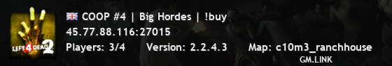 COOP #4 | Big Hordes | !buy