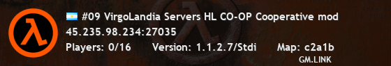 #09 VirgoLandia Servers HL CO-OP Cooperative mod
