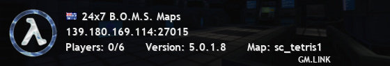 24x7 B.O.M.S. Maps
