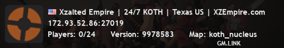 Xzalted Empire | 24/7 KOTH | Texas US | XZEmpire.com
