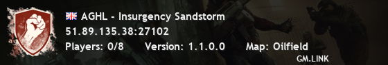 AGHL - Insurgency Sandstorm