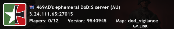 469AD's ephemeral DoD:S server (AU)