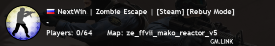 NextWin | Zombie Escape | [Steam] [Rebuy Mode]
