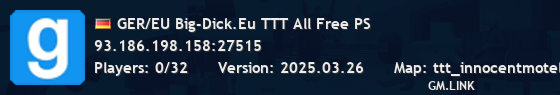 GER/EU Big-Dick.Eu TTT All Free PS