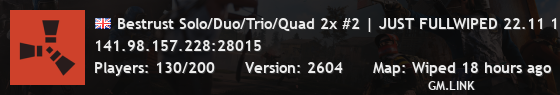 Bestrust Solo/Duo/Trio/Quad 2x #2 | JUST FULLWIPED 22.11 11/22
