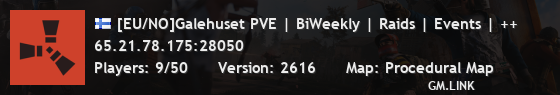 [EU/NO]Galehuset PVE | BiWeekly | Raids | Events | ++