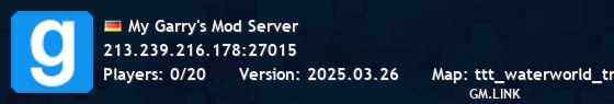 My Garry's Mod Server