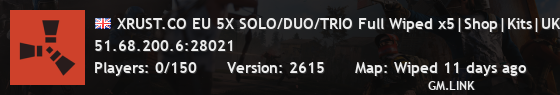 XRUST.CO EU 5X SOLO/DUO/TRIO Full Wiped x5|Shop|Kits|UK|LONDON