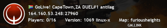 GoLive! CapeTown,ZA DUEL#1 antilag