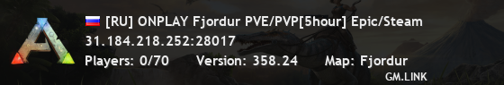 [RU] ONPLAY Fjordur PVE/PVP[5hour] Epic/Steam