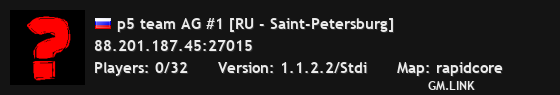 p5 team AG #1 [RU - Saint-Petersburg]