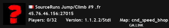 SourceRuns Jump/Climb #9 .fr