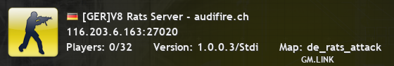 [GER]V8 Rats Server - audifire.ch