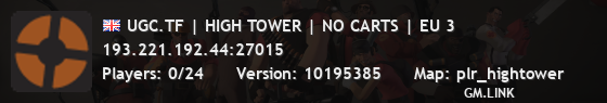 UGC.TF | HIGH TOWER | NO CARTS | EU 3
