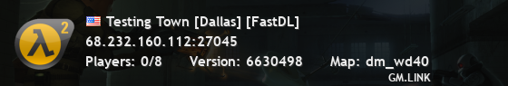 Testing Town [Dallas] [FastDL]