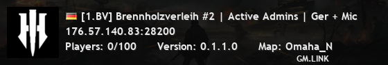 [1.BV] Brennholzverleih #2 | Active Admins | Ger + Mic