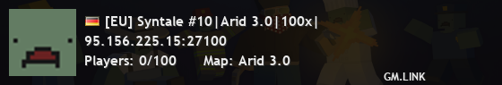 [EU] Syntale #10|Arid 3.0|100x|