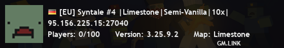 [EU] Syntale #4 |Limestone|Semi-Vanilla|10x|