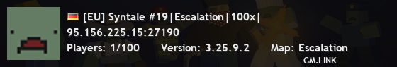 [EU] Syntale #19|Escalation|100x|