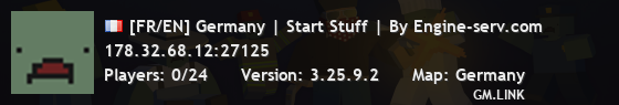 [FR/EN] Germany | Start Stuff | By Engine-serv.com