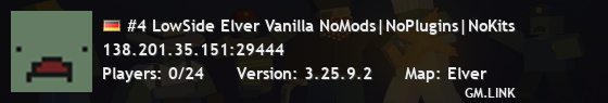 #4 LowSide Elver Vanilla NoMods|NoPlugins|NoKits