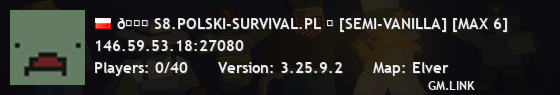 𐀉 S8.POLSKI-SURVIVAL.PL ★ [SEMI-VANILLA] [MAX 6]