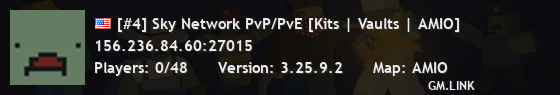 [#4] Sky Network PvP/PvE [Kits | Vaults | AMIO]