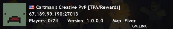 Cartman's Creative PvP [TPA/Rewards]