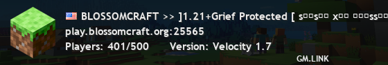 BLOSSOMCRAFT >> ]1.21+Grief Protected [ sᴇᴀsᴏɴ xᴠɪ ᴏᴅʏssᴇʏ ɪɪ