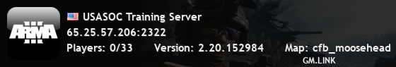 USASOC Training Server