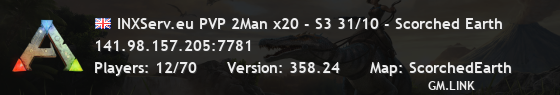 INXServ.eu PVP 2Man x20 - S3 31/10 - Scorched Earth