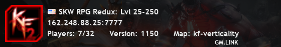 SKW RPG Redux: Lvl 25-250