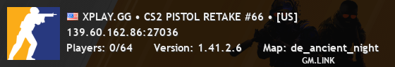 XPLAY.GG • CS2 PISTOL RETAKE #66 • [US]