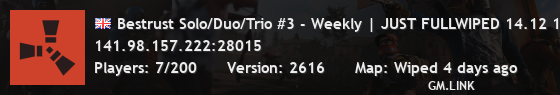 Bestrust Solo/Duo/Trio #3 - Weekly | JUST FULLWIPED 14.12 12/14