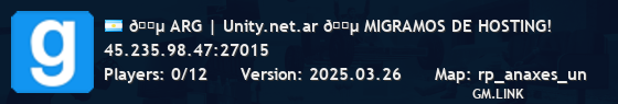 🔵 ARG | Unity.net.ar 🔵 MIGRAMOS DE HOSTING!