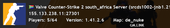 Valve Counter-Strike 2 south_africa Server (srcds1002-jnb1.213.