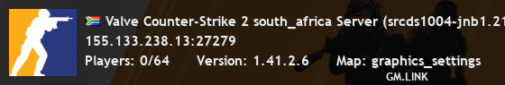 Valve Counter-Strike 2 south_africa Server (srcds1004-jnb1.213.