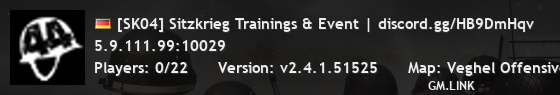 [SK04] Sitzkrieg Trainings & Event | discord.gg/HB9DmHqv