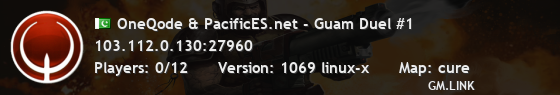 OneQode & PacificES.net - Guam Duel #1