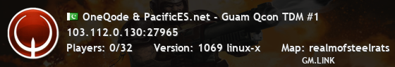OneQode & PacificES.net - Guam Qcon TDM #1
