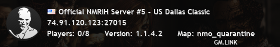 Official NMRiH Server #5 - US Dallas Classic