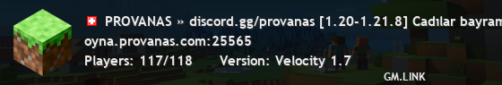PROVANAS » discord.gg/provanas [1.20-1.21.8] Survival Vadi Sıfırlandı!