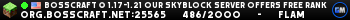 BOSSCRAFT ☺ 1.17-1.21 Our Skyblock Server Offers Free Ranks!