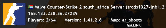 Valve Counter-Strike 2 south_africa Server (srcds1027-jnb1.213.