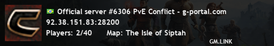 Official server #6306 PvE Conflict - g-portal.com